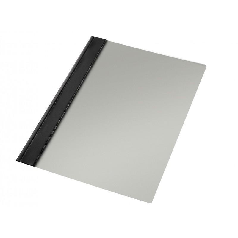 DOSSIER FASTENER GRAFOPLAS PVC LISO 150 MICRAS FOLIO COLOR NEGRO