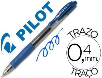 BOLIGRAFO PILOT G-2 AZUL