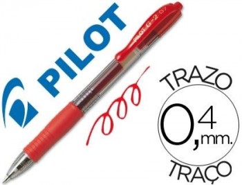 BOLIGRAFO PILOT G-2 ROJO