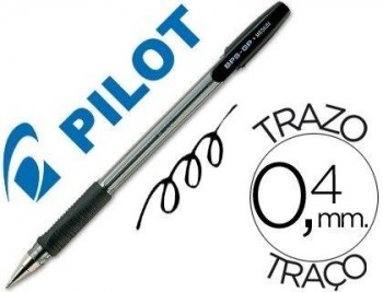 BOLIGRAFO PILOT BPS-GP COLOR NEGRO