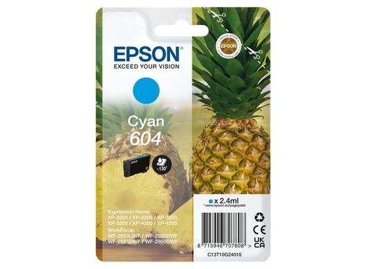 CARTUCHO EPSON 604 CIAN C13T10G24010