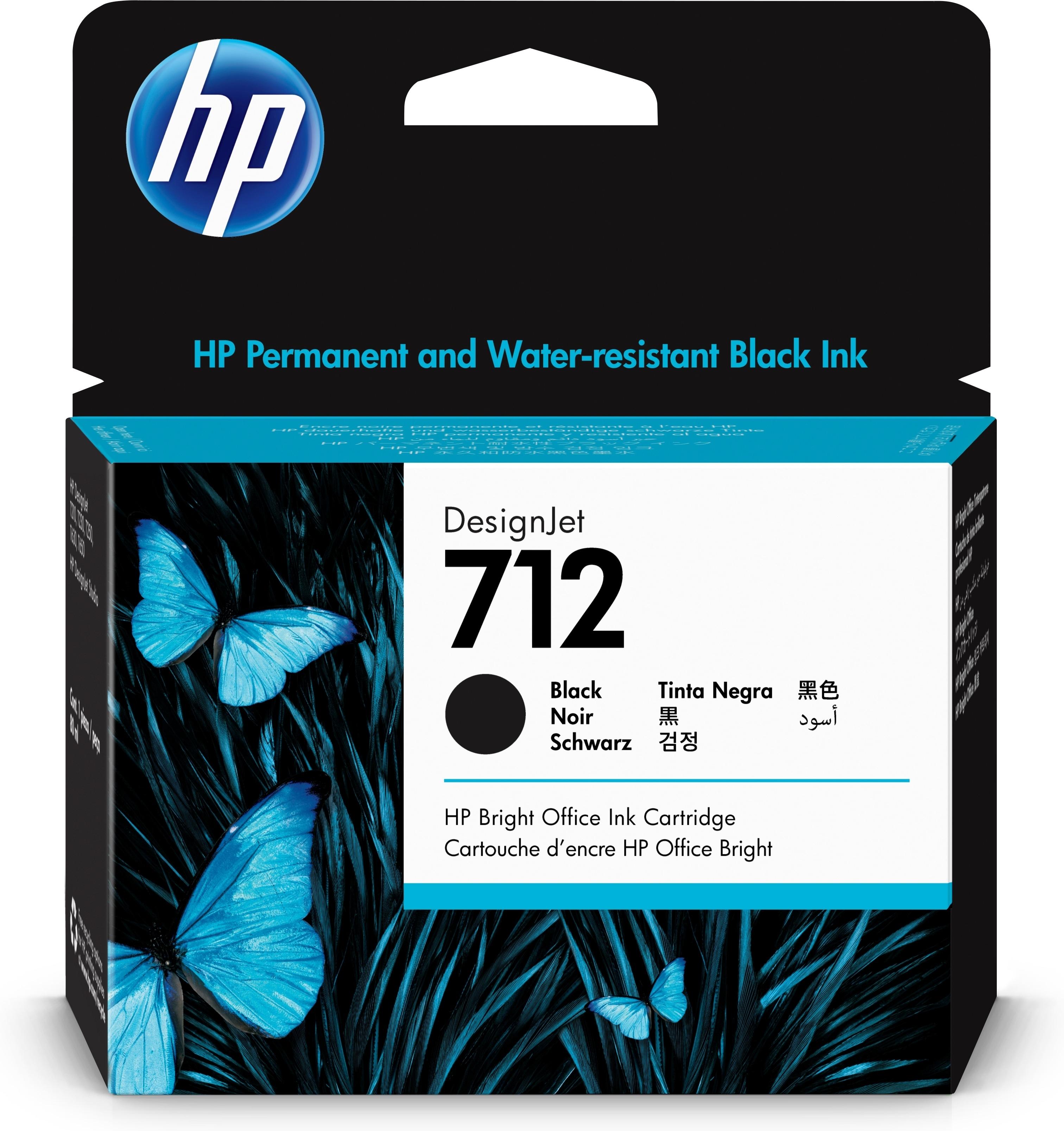 CARTUCHO HP 712XL NEGRO 3ED71A