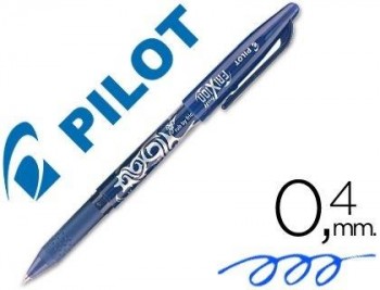 BOLIGRAFO PILOT FRIXION BORRABLE 0,7 MM COLOR AZUL COD. 37564