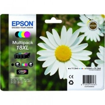 MULTIPACK EPSON 18XL 4 COLORES
