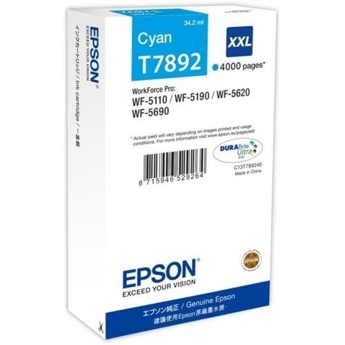 CARTUCHO EPSON 79XXL CYAN C13T789240  34,2 ML