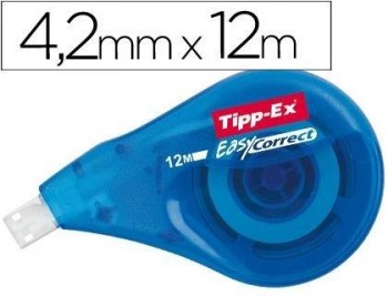 CINTA CORRECTORA EASY CORRECT TIPP-EX 4,2MM X 12M