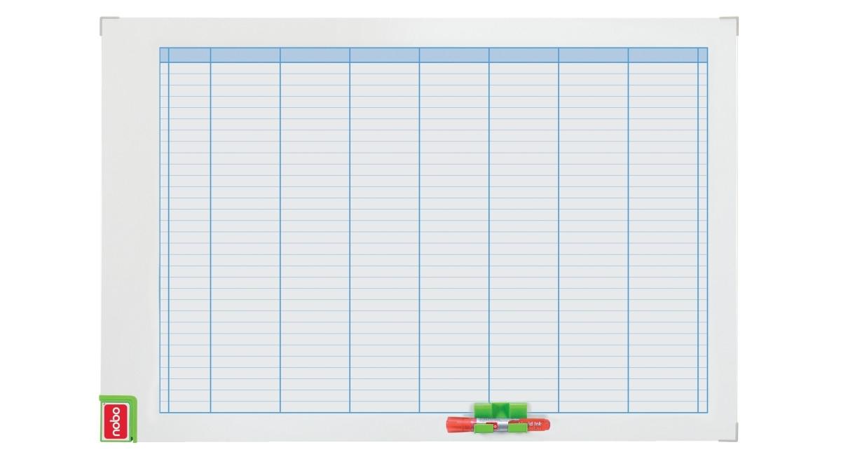 PIZARRA DE PLANIFICACION / PLANNING MAGNETICO SEMANAL PERFORMANCE NOBO