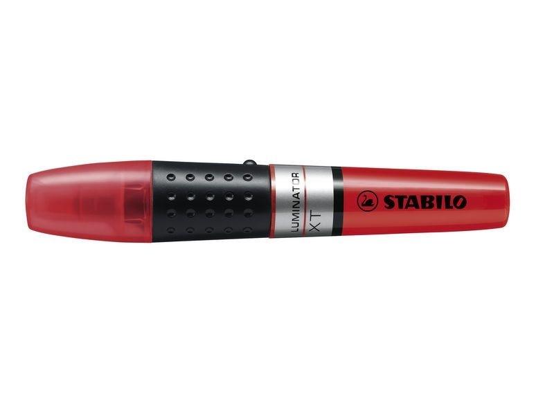 ROTULADOR FLUORESCENTE STABILO LUMINATOR COLOR ROJO