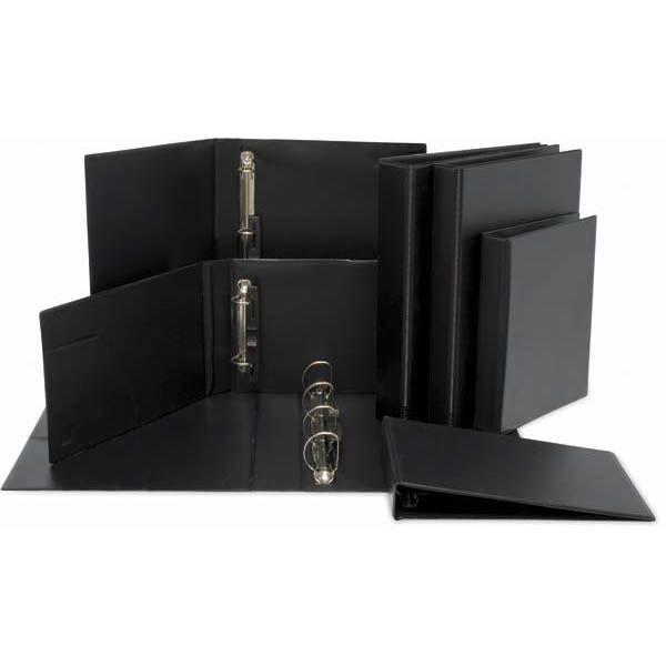CARPETA 2 ANILLAS 25 MM PVC A4 GRAFOPLAS COLOR NEGRO