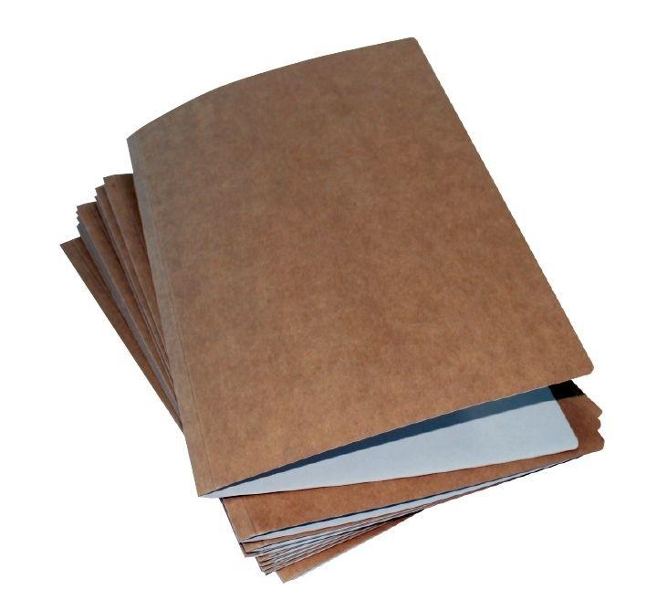 PAQUETE 50 SUBCARPETAS KRAFT BICOLOR 220 GRS FOLIO MARIOLA