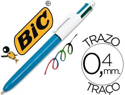 BOLIGRAFO BIC CUATRO COLORES ORIGINAL