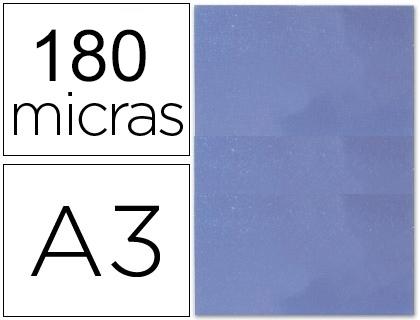 PAQUETE 100 TAPAS ENCUADERNAR A3 YOSAN PVC 180 MICRAS COLOR CRISTAL TRANSPARENTE
