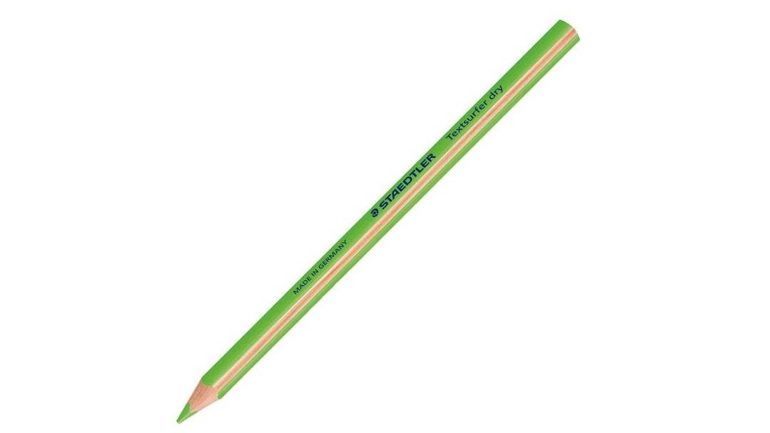 LAPIZ MARCADOR FLUORESCENTE STAEDTLER TEXTSURFER DRY COLOR VERDE