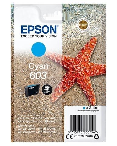 CARTUCHO EPSON 603 CYAN C13T03U24010