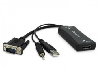 3GO - ADAPTADOR HDMI-H A VGA-M