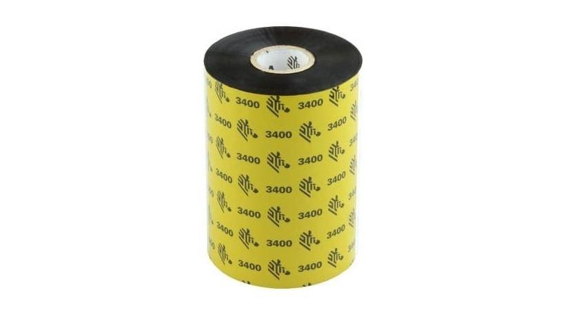 CAJA 6 ROLLOS ZEBRA RIBBON CERA/RESINA 110X450, EJE 25MM ZM400 3400 Z6 140Xi 170X