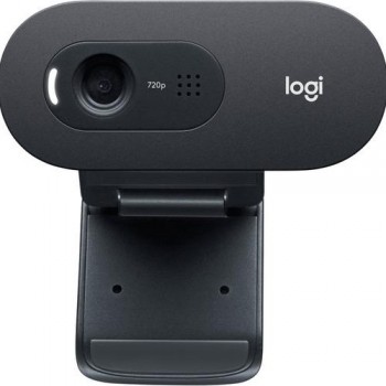 LOGITECH - WEBCAM C505E - 1280X720 - 30 FPS - USB TIPO A - FOCO ESTÁTICO - PANTALLA PANORAMICA - MICROFONO