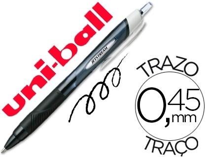 BOLIGRAFO UNI-BALL JET STREAM SPORT SXN-150E TINTA HIBRIDA COLOR NEGRO