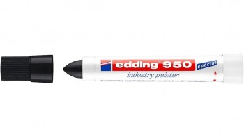 MARCADOR PERMANENTE INDUSTRIAL EDDING 950 COLOR NEGRO