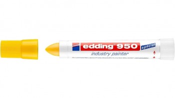 MARCADOR PERMANENTE INDUSTRIAL EDDING 950 COLOR AMARILLO