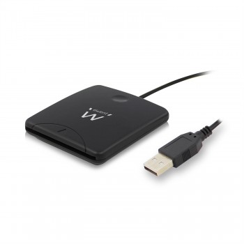 LECTOR DNI TARJETAS INTELIGENTES EWENT USB 2.0