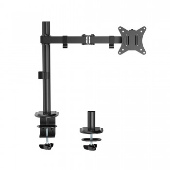 SOPORTE DE MESA EWENT GIRATORIO E INCLINABLE 1 BRAZO PARA TV/MONITOR 9KG