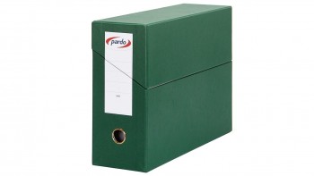 CAJA TRANSFERENCIAS PARDO FOLIO FORRADO EXTRA COLOR VERDE