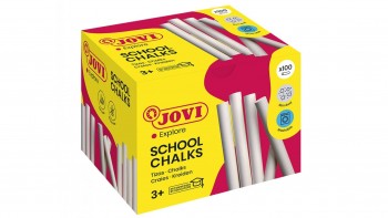 CAJA 100 TIZAS JOVI CLASSCOLOR COLOR BLANCO