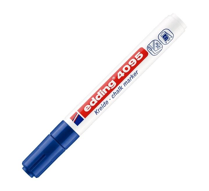 ROTULADOR EDDING 4095 MARCADOR TIZA LIQUIDA COLOR AZUL