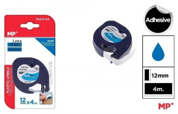 CINTA COMPATIBLE DYMO TAG AZUL 12MM X 4M S0721650