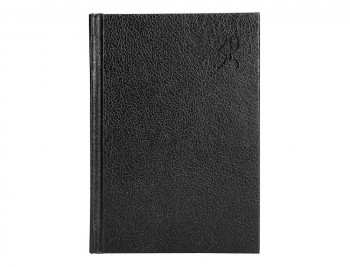 AGENDA ENCUADERNADA LIDERPAPEL CORFU A5 2025 DIA PAGINA COLOR NEGRO PAPEL 60 GR