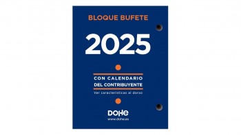 BLOC BUFETE CALENDARIO SOBREMESA DOHE 2025 85X110 MM CASTELLANO