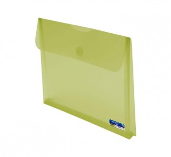 SOBRE CON VELCRO OFFICE BOX A4+ CON FUELLE COLOR AMARILLO