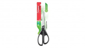 TIJERAS MAPED ESSENTIALS GREEN E4681 AMBIDIESTROS 21CM ASIMETRICAS COLOR NEGRO