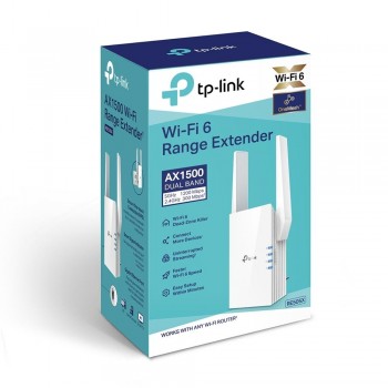 EXTENSOR DE RED WIFI 6 AX1500 TPLINK RE505X