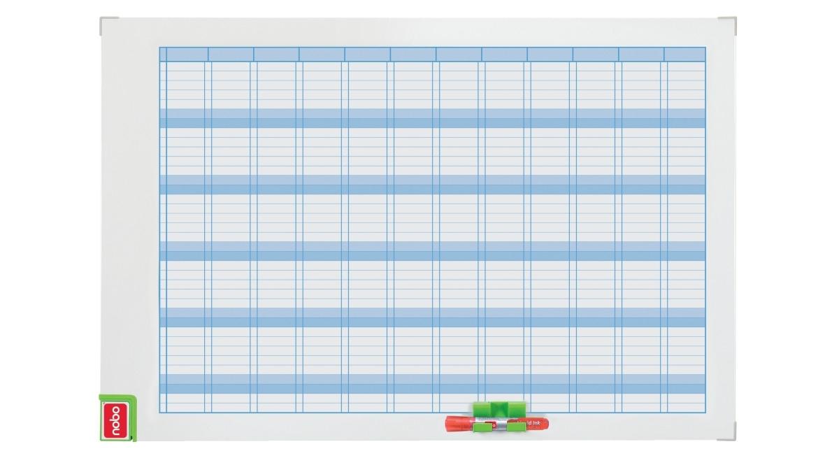 PIZARRA DE PLANIFICACION / PLANNING MAGNETICO ANUAL PERFORMANCE NOBO