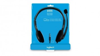 AURICULARES LOGITECH H111 ESTEREO CON MICROFONO JACK 3,5 MM
