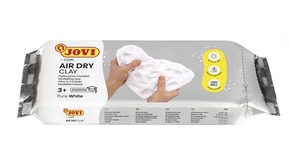 PASTA PARA MODELAR JOVI AIR DRY 500GR COLOR BLANCO