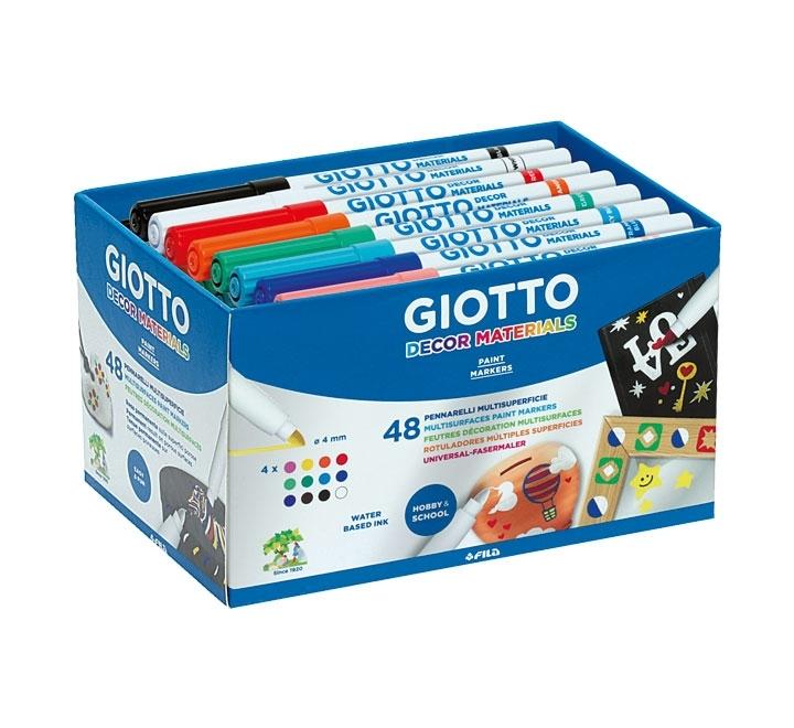 SCHOOLPACK 48 ROTULADORES GIOTTO DECOR MATERIALS