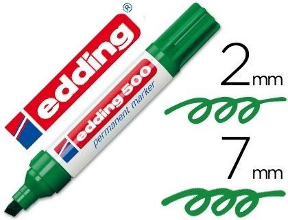 ROTULADOR EDDING 500 VERDE