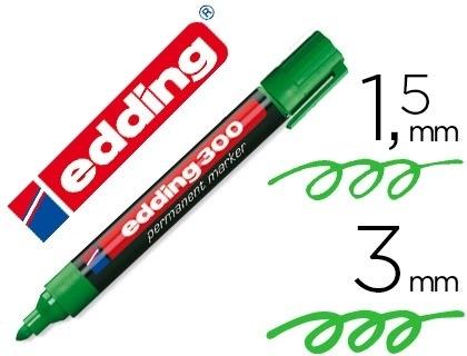 ROTULADOR EDDING 300 VERDE