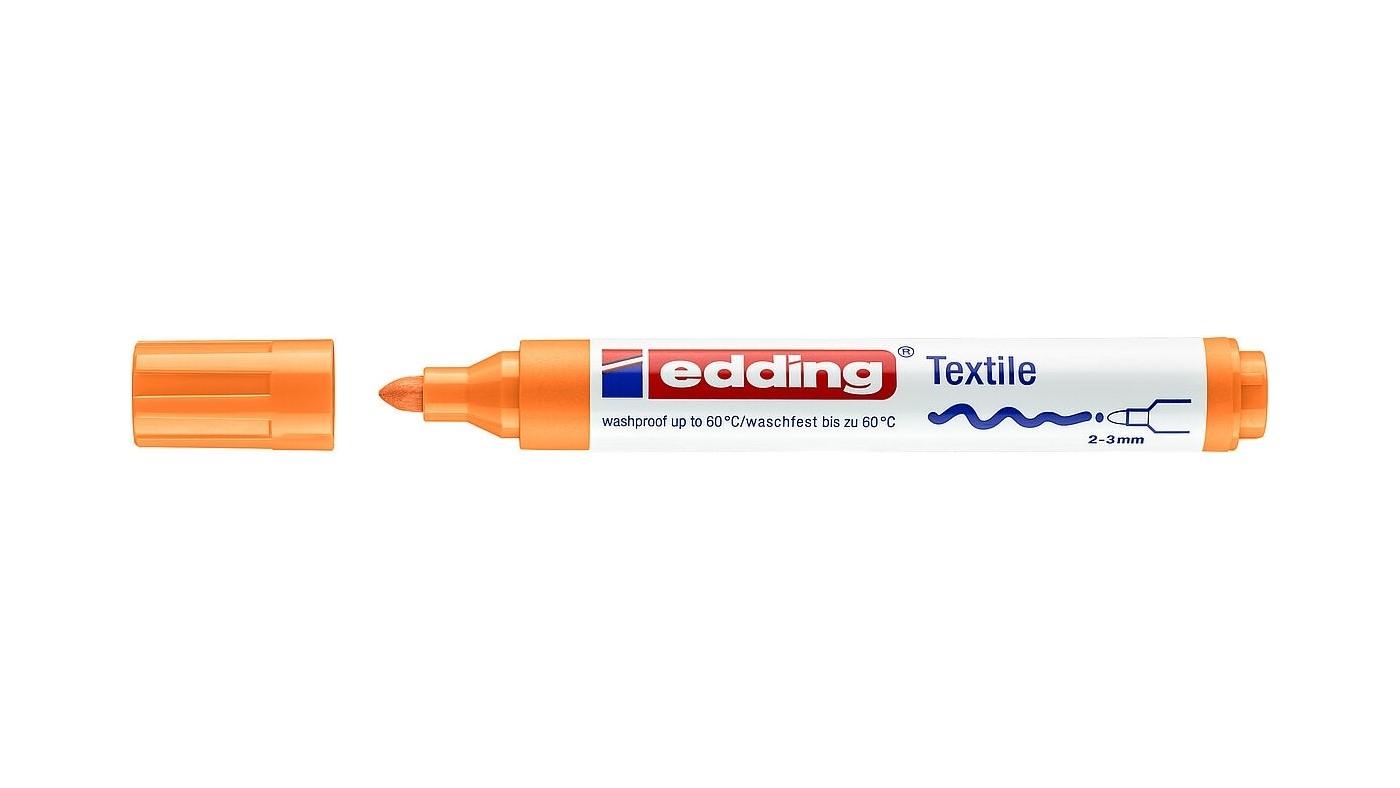 ROTULADOR EDDING 4500 MARCADOR TEXTIL COLOR NARANJA NEON