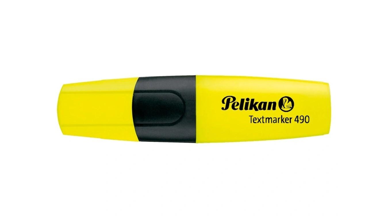 ROTULADOR FLUORESCENTE PELIKAN TEXTMARKER 490 COLOR AMARILLO