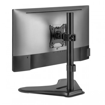 SOPORTE MONITOR CON PEANA EWENT EW1535 COLOR NEGRO