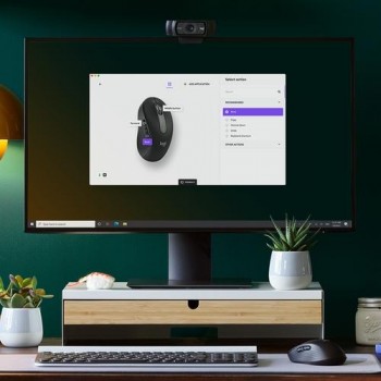 RATON LOGITECH M650 DERECHO TALLA M INALAMBRICO COLOR GRAFITO
