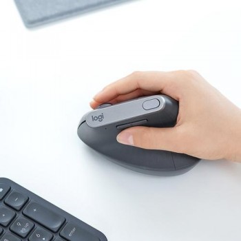 RATON ERGONOMICO LOGITECH MX VERTICAL AVANZADO INALAMBRICO COLOR NEGRO