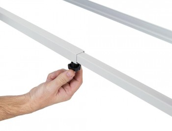 PIZARRA BLANCA ROCADA DOBLE CARA LACADA MAGNETICA 150X120 + SOPORTE VOLTEABLE