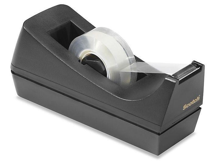 PORTARROLLOS SCOTCH NEGRO PARA ROLLOS 33 METROS