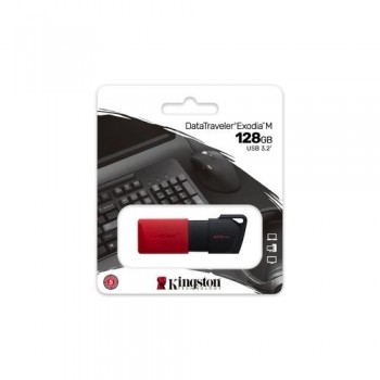 PENDRIVE KINGSTON DATATRAVELER EXODIA M 128GB MEMORIA USB 3.2 GEN1