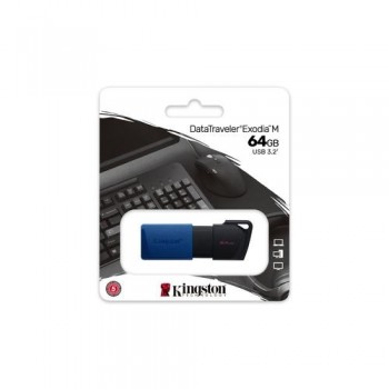 PENDRIVE KINGSTON DATATRAVELER EXODIA M 64GB MEMORIA USB 3.2 GEN1